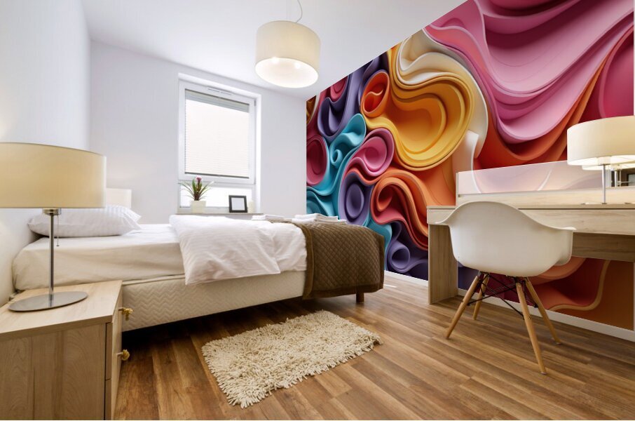 Abstract Canvas Mural print