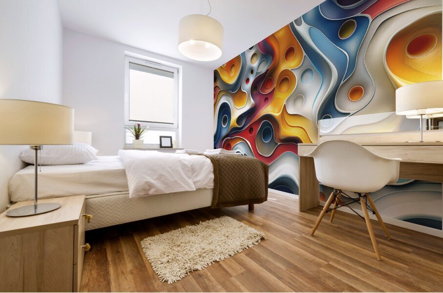  Marvel Abstract Mural print