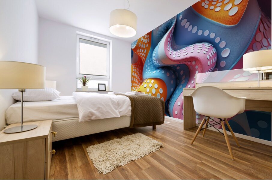 Elemental Abstract Mural print