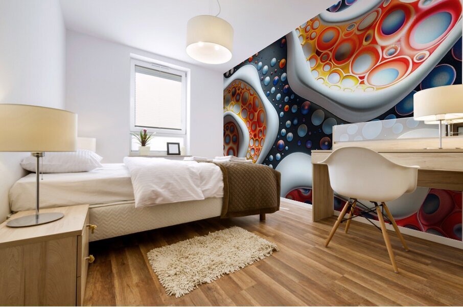 Abstract Sensation Mural print
