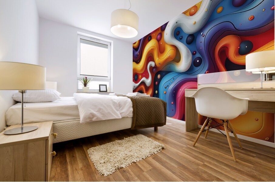 Harmonious Abstract Impression murale