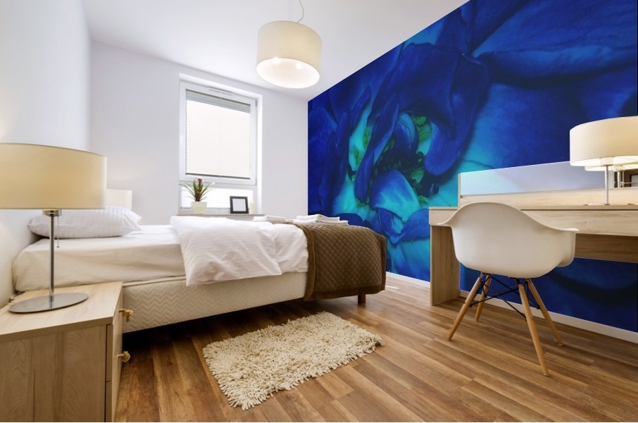Blue Rose    Mural print