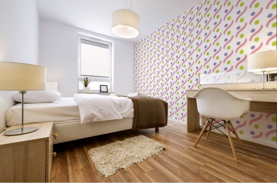 Confetti Art Mural print