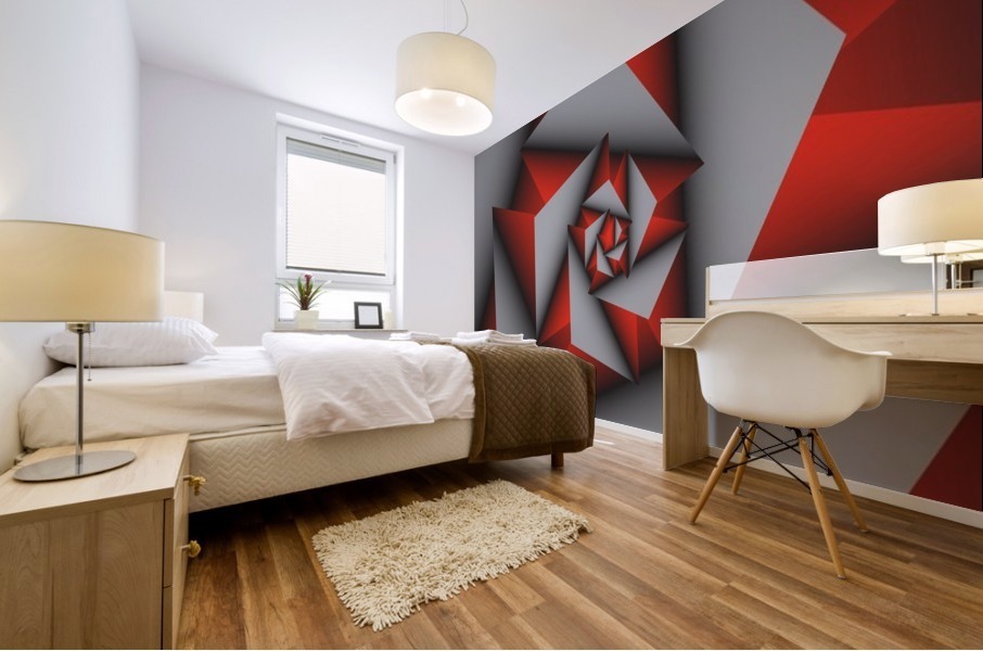 Abstract Geometric Mural print