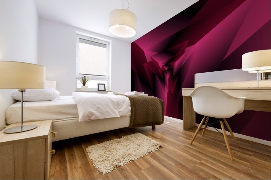 Abstract Super power Mural print