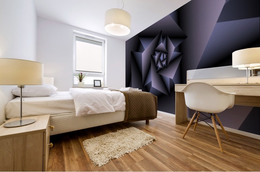 Hi Tech Graphics Mural print