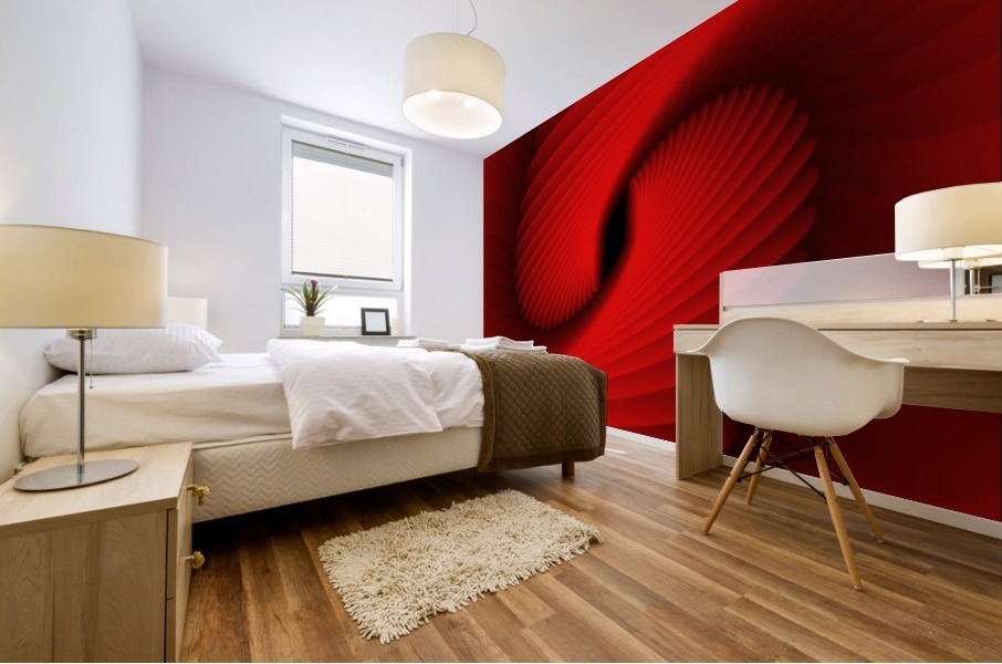 Spiral Edges Mural print