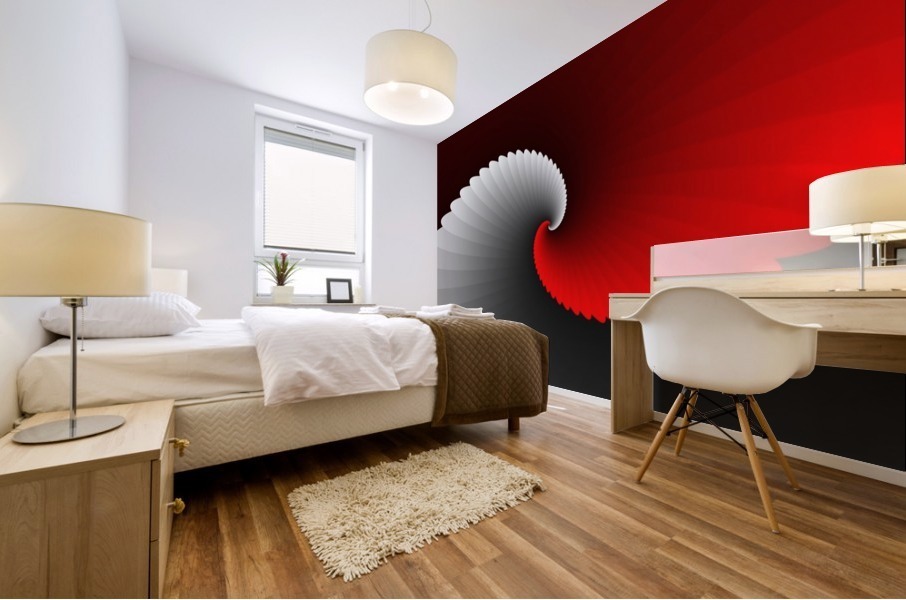 Royal Wings Mural print