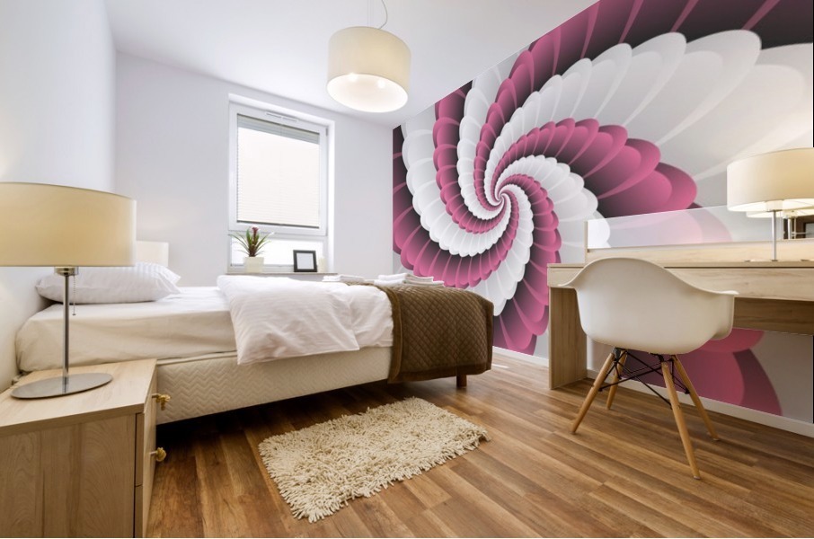Tech Loop Mural print