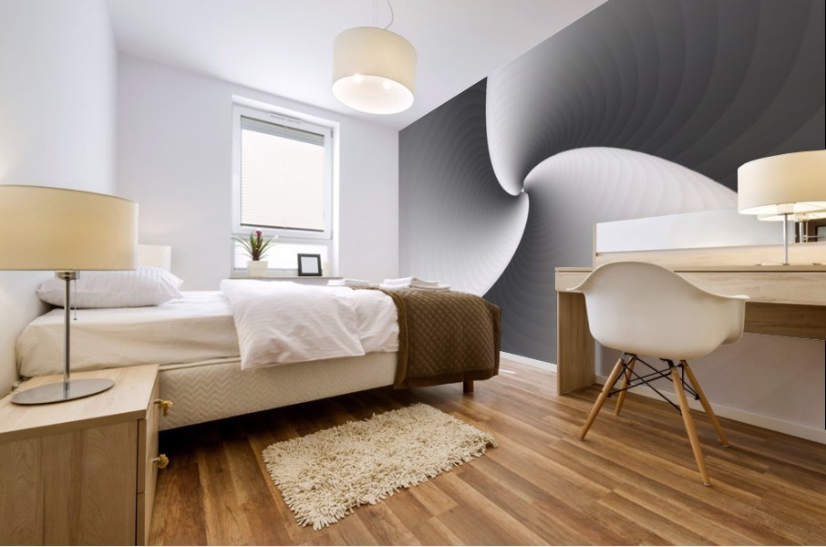 Infinite Curve Mural print