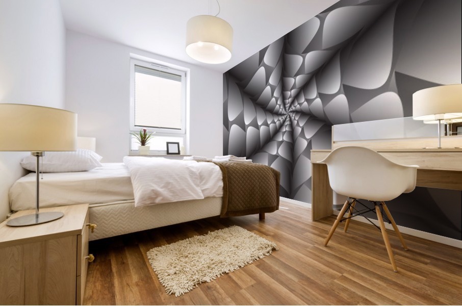 Twisted Paper Mural print
