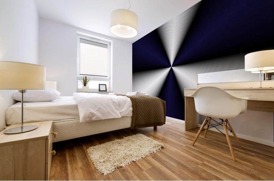 Violent Color Modern Interior Background Mural print