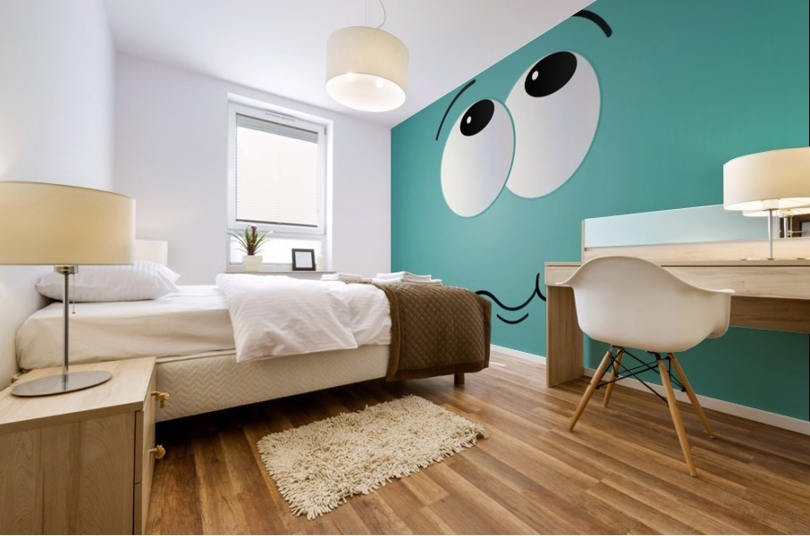 Chubby Puffy  Mural print