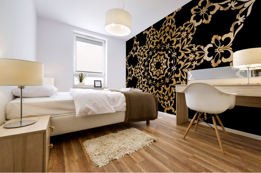 Indian Mandala Mural print