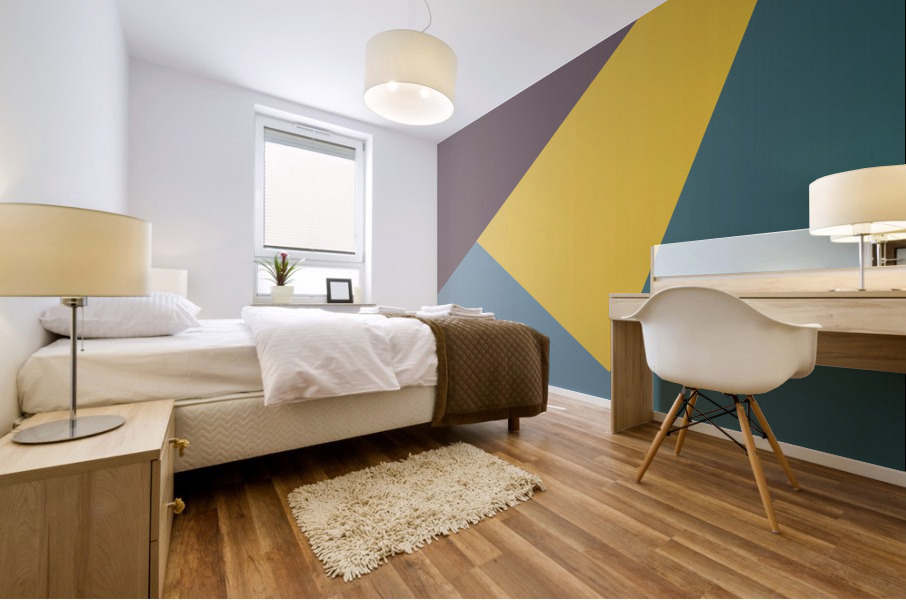Triangle Abstract Mural print