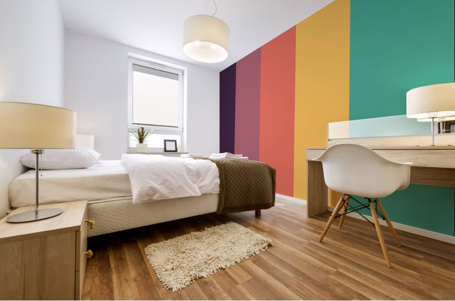 Minimal Palette Mural print