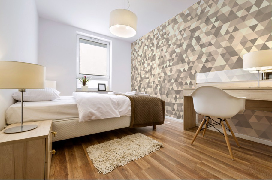 Sandal Glitter Pattern Mural print