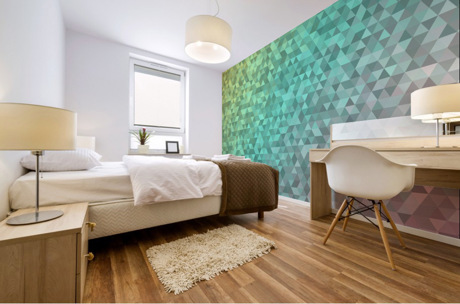 Diamond Glitter Pattern Mural print
