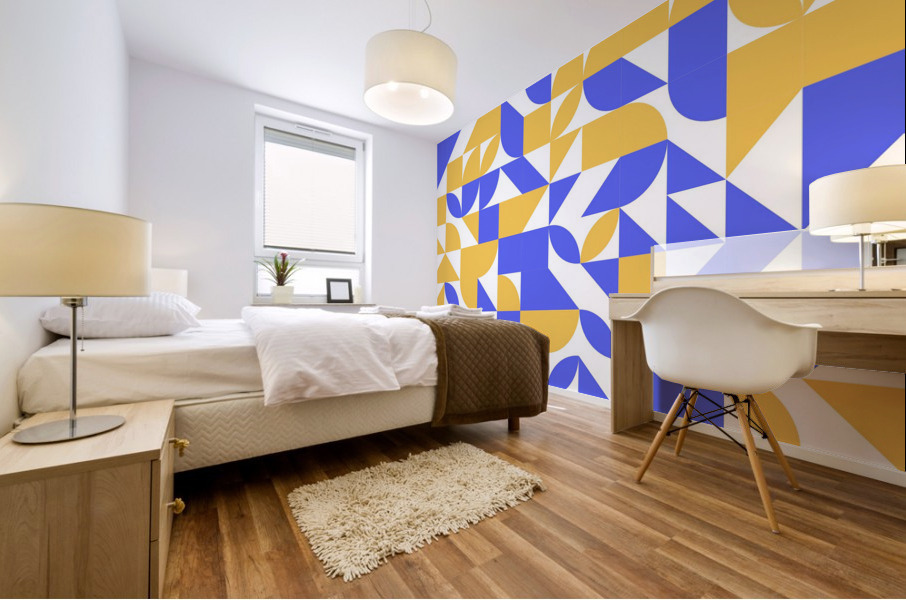 Art Deco Geometry  Mural print