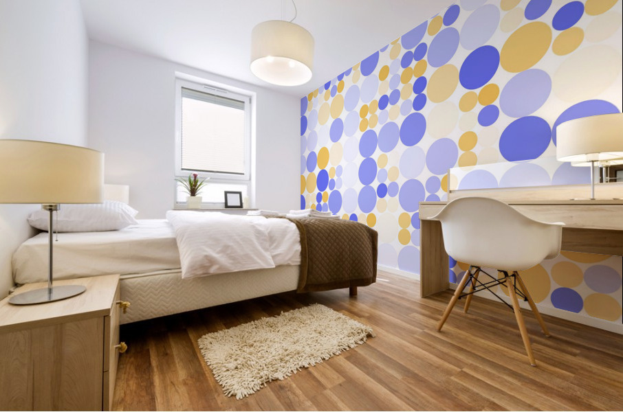 Small Dots Art Mural print
