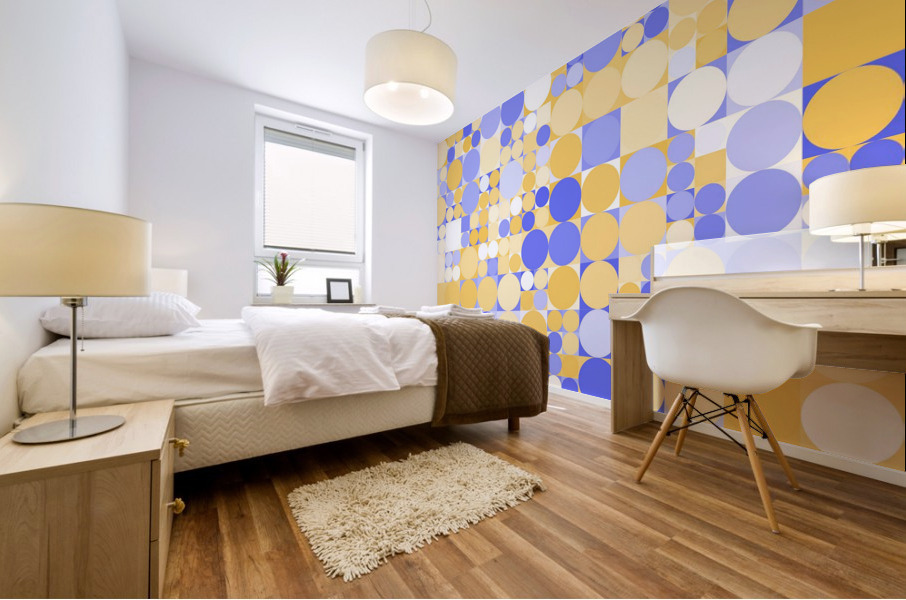 Geometric Art Deco Mural print