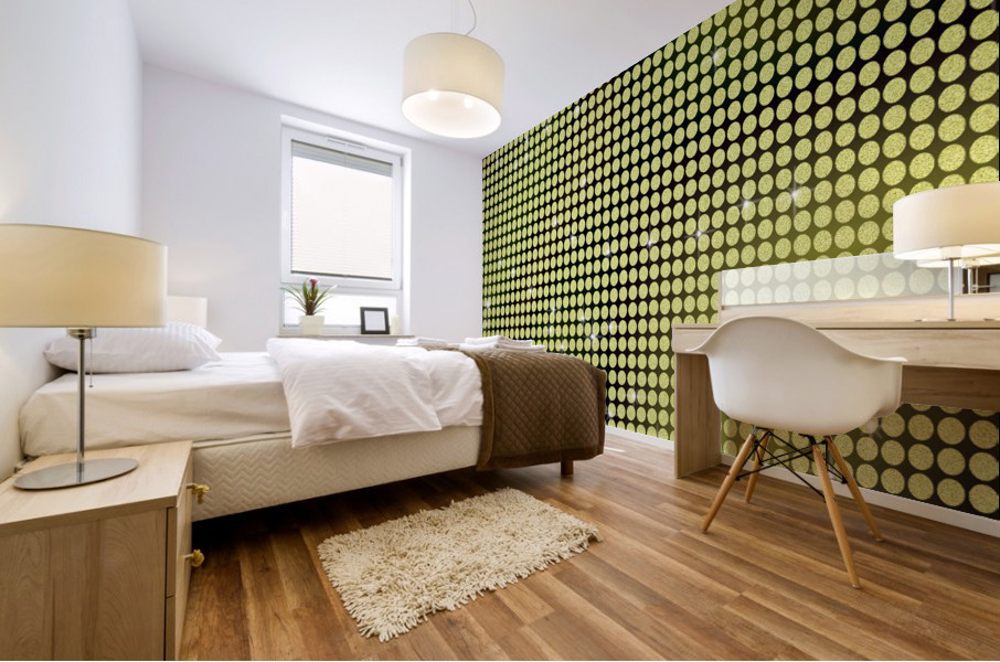 Green Shiny Glitter Mural print