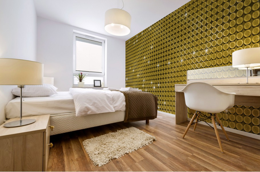 Green Glossy Glitter Mural print