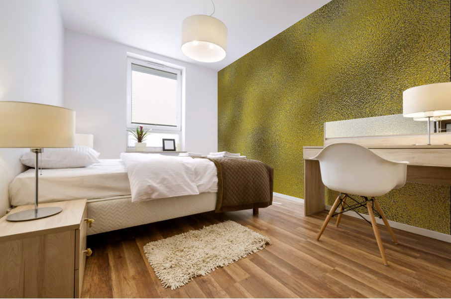 Gold Metallic Foil Mural print