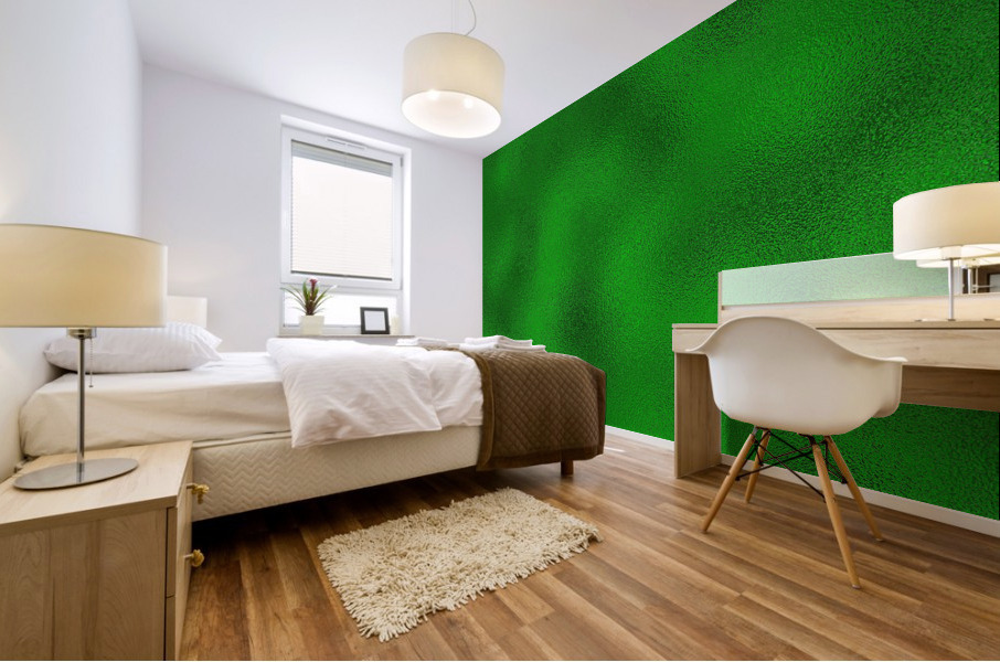 Green Metallic Foil Mural print
