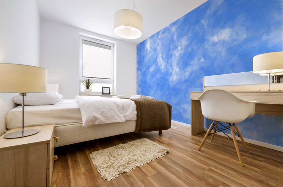 Azure Mural print