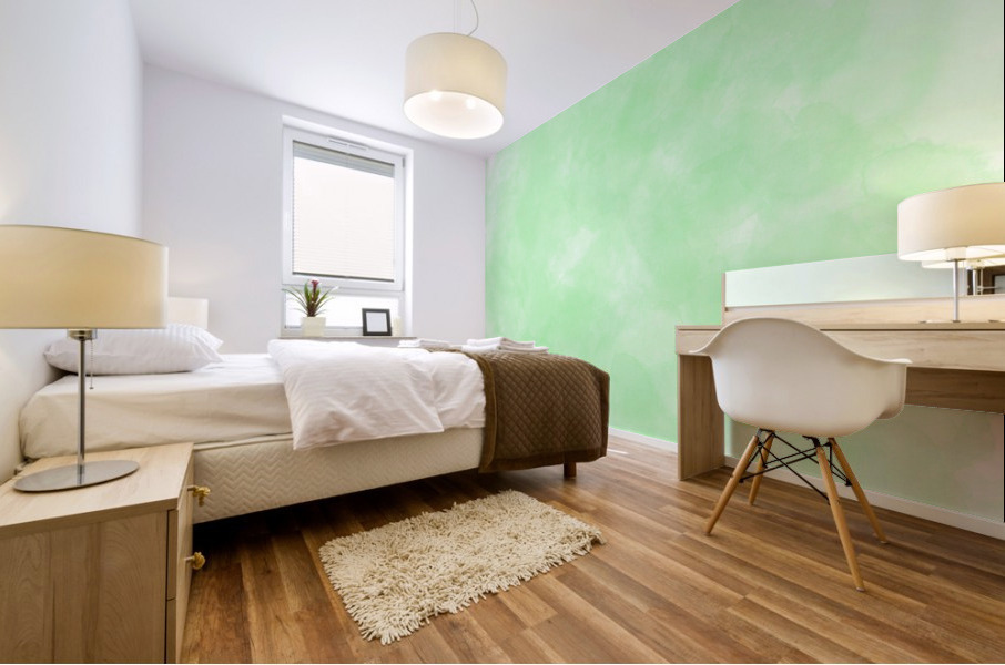 Light Green Mural print