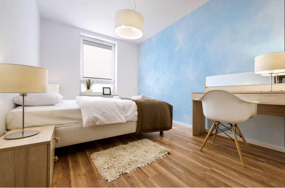 Sky Blue Mural print