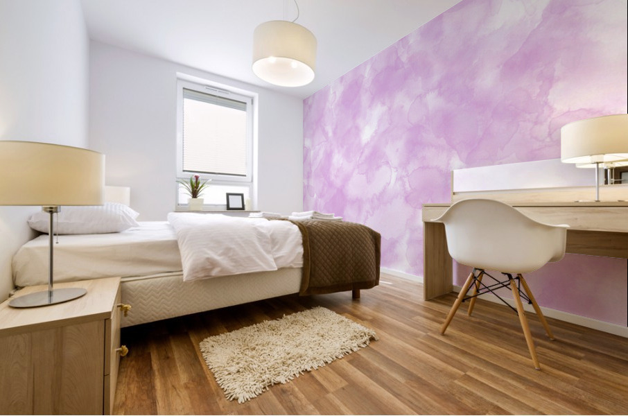 Plum Mural print