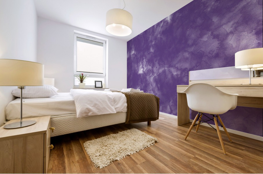 Royal Purple Mural print