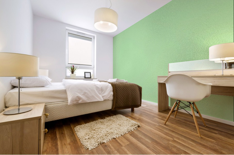 Green Glass Mural print