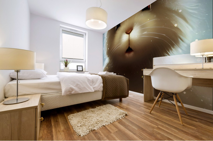Bunny Meadows Mural print