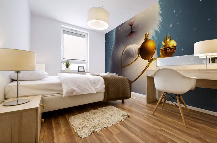 Lovely Bunny Mural print