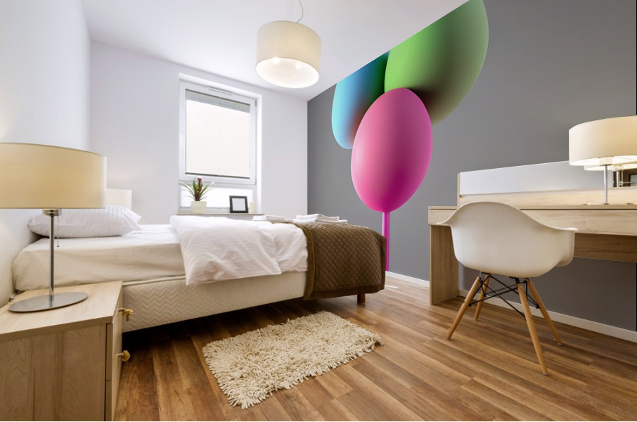 Colorful Pop Mural print
