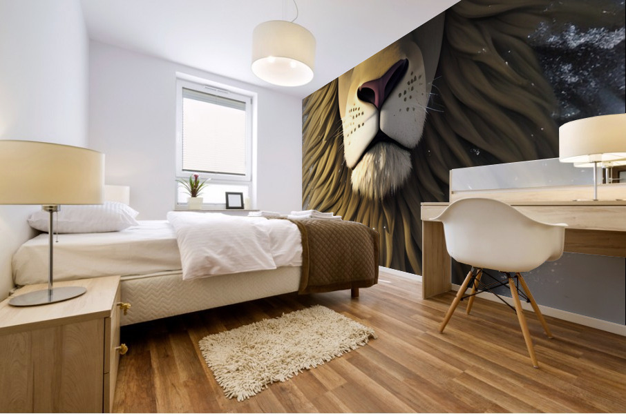 Golden Majesty Mural print