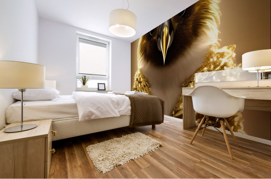 Royal Owl Mural print