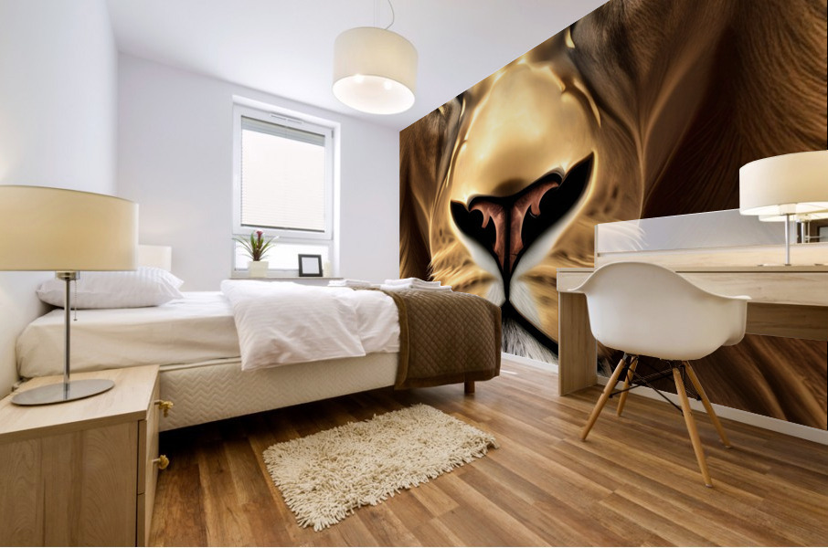 Royal Lion Mural print