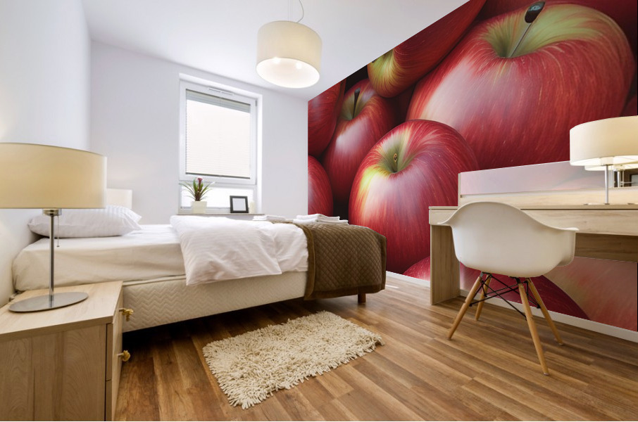 Fresh Apples Mural print