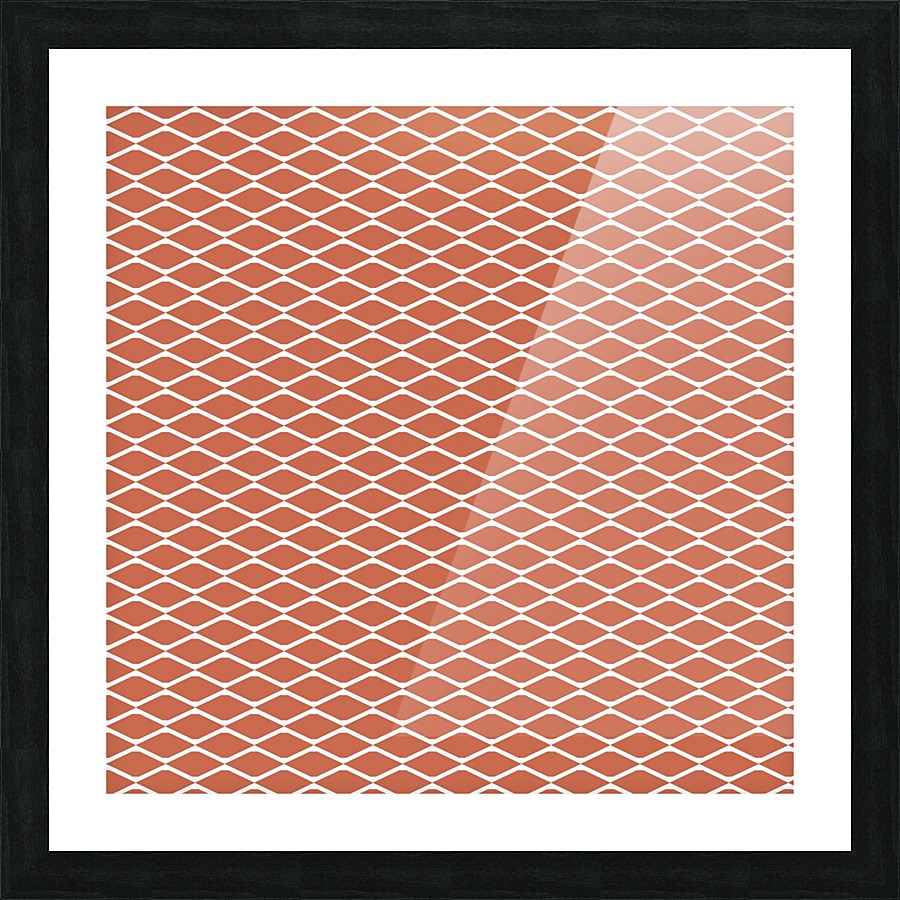 Brick Pattern Art Picture Frame print