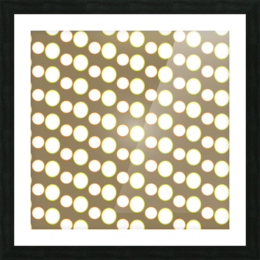 Retro Style Seamless Pattern Artwork Picture Frame print