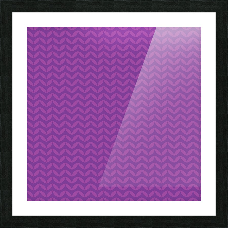 Wavy Seamless Pattern Art Picture Frame print