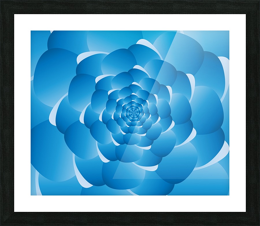  Cloud Spiral  Art Picture Frame print