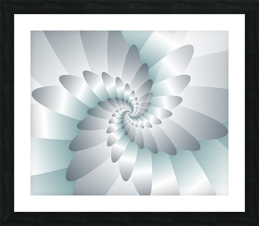 Swirl Wings Art Picture Frame print