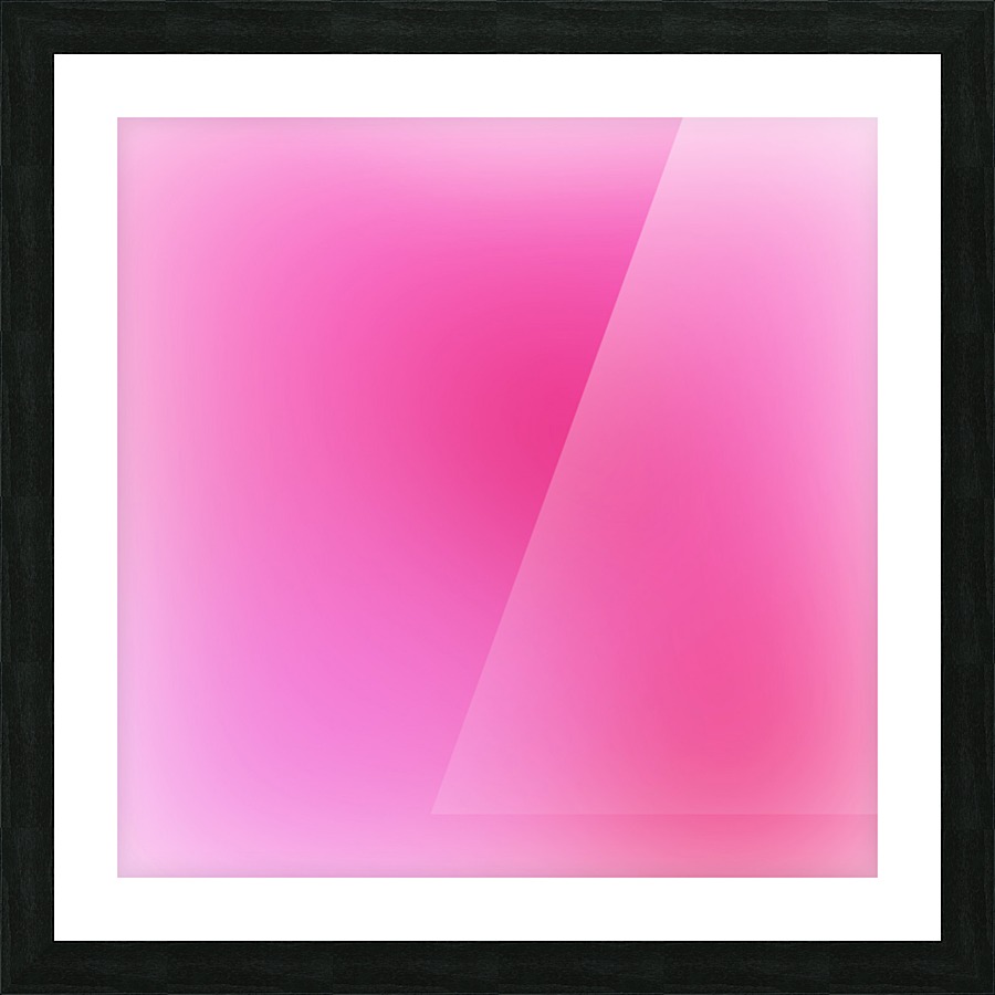 Rose Gradient Background Picture Frame print
