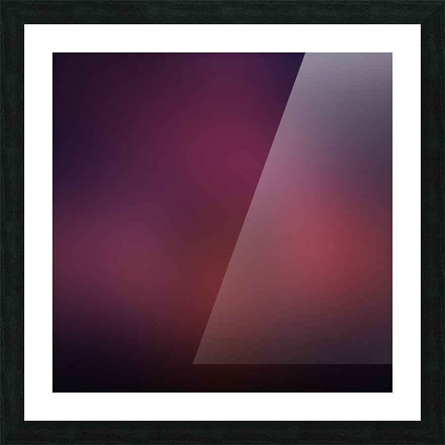 Blurred Red Background Picture Frame print