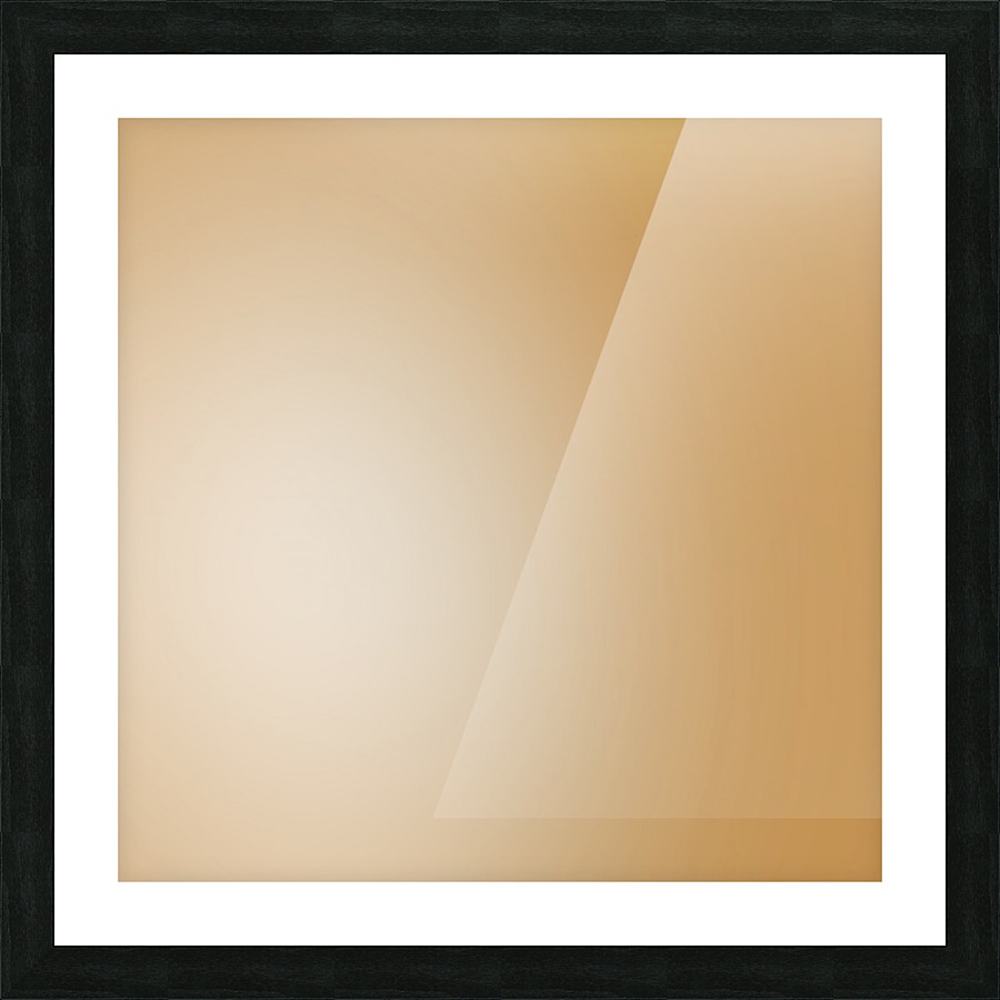 Brown Gradeint Background Picture Frame print